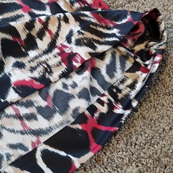 NWOT Uncle Frank Women's Size Medium, Cute Animal Print Midi Dress - Picture 8 of 10